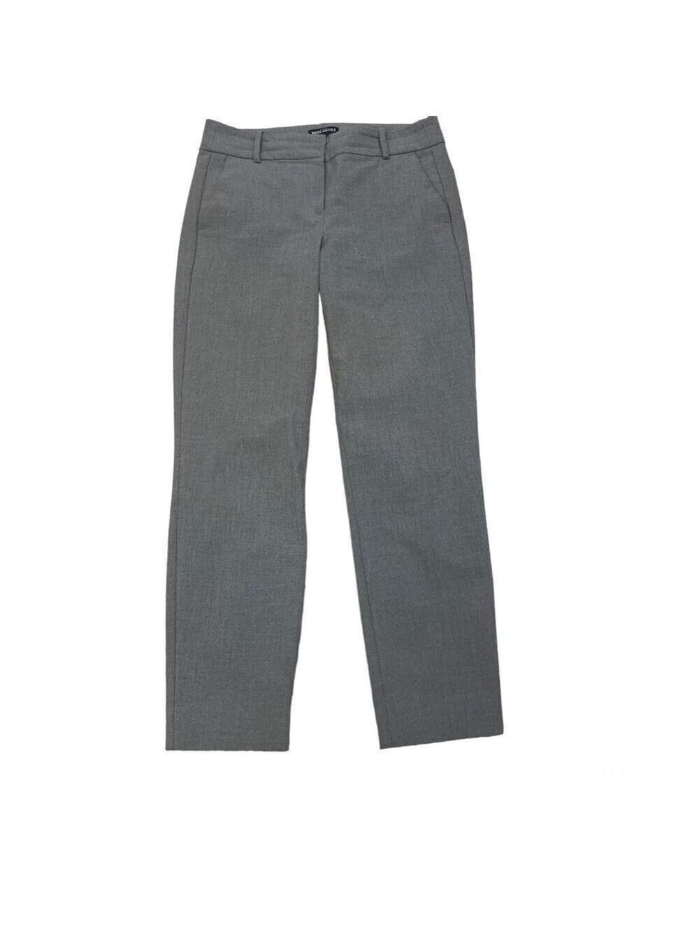 J. Crew gray mercantile pants Sz 6